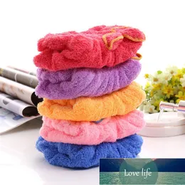 Microfiber hair drying packing after shower female girl lady towel quick-drying hair hat cap turban headgear Bathing Tools Factory price expert design Quality