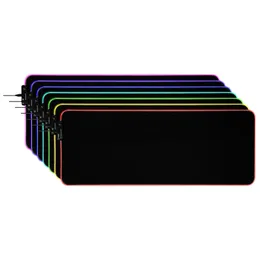 RGBゲームマウスパッド大キーボードマウスパッドマットPCコンピューターデスクトップカーペット防水滑り止め80 * 30cm KDJK2112