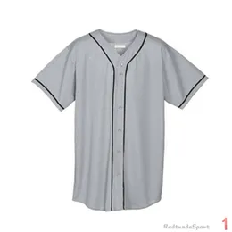 Personalizar jerseys de beisebol vintage logotipo em branco Número Número Número de Número Verde Verde Preto Branco Vermelho Mens Mens Womens Kids Youth S-XXXL 1I6O3