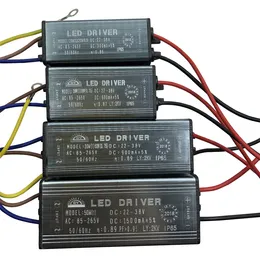 LED 드라이버 10W 20W 30W 50W 70W 어댑터 변압기 AC85V-265V to DC22-38V IP65 전원 공급 장치 300mA 600mA 900mA 1500mA 2100mA