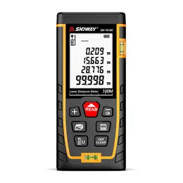 SNDWAY HￖG EXCURENCE LASER RANDFORMER M￤tning av 50 m avst￥nd m￤tare Digital Range Finder Lazer Tape Measure Support