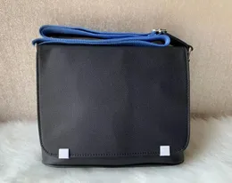 Moda classica borsa a tracolla da uomo in pelle messenger cross body school bookbag valigetta 28CM borse tablet pu pochette QA