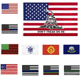 USA Flagi US Army Banner Flagsairforce Marine Corp Navy Besty Ross Flaga Nie bieżnikuj na mnie Flagi Cienka XXX Line Flag Ocean SippeZC311