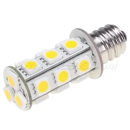 E12 LED Auto Bulb 12V 24v White Color 18led 5050SMD 3W Repalce Halogen 30W boat light car light E12 halogen light