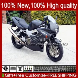 Fairings For HONDA VTR1000F SuperHawk VTR1000 VTR 1000 F 1000F 97 98 99 00 01 02 03 04 05 51No.19 VTR-1000F 1997 1998 1999 2000 2001 2002 2003 2004 2005 Fairing matte black