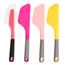 Silicone Scrape Narzędzie Do Pieczenia Pieczenia Nóż Dom Gospodarowany Gospodarstwa Domowego Mieszanie Narzędzia Piec Masło Spatury Krem Tort Shovel CGY183