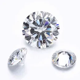 100％本物の緩いジェムストンMoissanite Stone Vvs1 Gra用リングMoissanitダイヤモンド0.5 CT Dカラーカットパステスター宝石