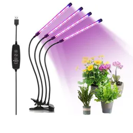 LIGHT حبات LED تنمو USB PHYTO LAMP Full Spectrum Tent Kit Complete Phytolamp للنباتات شتلة الزهور صندوق داخلي