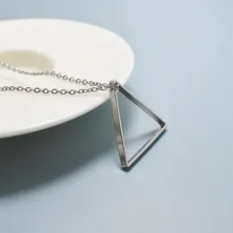 Naszyjniki wisiorek punkowy w stylu geometryczny naszyjnik dla kobiet mężczyzn mody biżuterii Kołnierze Kołnierze ze stali nierdzewnej Choker Walentynki para