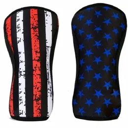 Knee Sleeves for Weightlifting (1 Pair) Premium Support & Compression - Powerlifting & Crossfit - 7mm Neoprene Sleeve Q0913