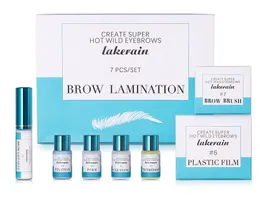 7 Teile/satz Brauen Laminierung Kit Farbstoff Augenbrauen Set Augenbrauen Styling Fixiermittel Einfache und Schnelle Formung von Waid Dicke Augenbrauen