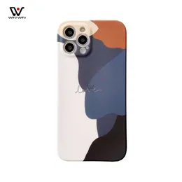 Explosion Proof Phone Fodral för iPhone 11 Pro Max 12 XS XR X Fashion Silicone 3D Sublimation Case