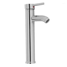 Bathroom Sink Faucets Mono Mixer Tap Tall Single Handle Basin Faucet Chrome Brass1