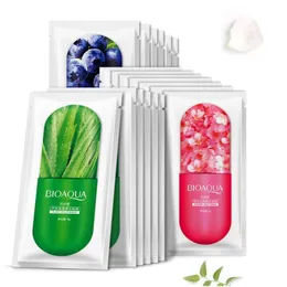 BIOAQUA Jelly Mask Face Care Aloe Blueberry Cherry Blossom Three types optional Moisturizing sleep jelly Facial Mask