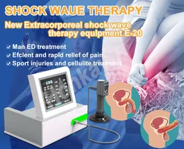 Bärbar elektrisk stötvågsbehandlingsmaskin Smärtlindring Låg intensitet chockvågsterapi för ED-behandling och penisförstorare