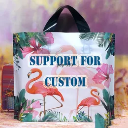 Old Cobbler 2021 PVC plastic cosmetic bag Tote bags A variety of color pattern printing Custom size packaging XZ02