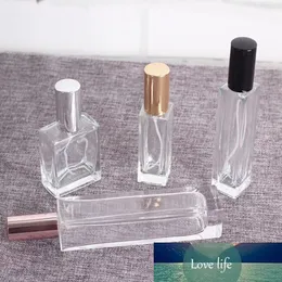 20st 5ml 10 ml högkvalitativ glas parfymflaska atomizer parfymflaska transparent sprayflaska kristall transparent kvadrat
