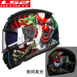 LS2 FF390 차단기 전체 얼굴 오토바이 헬멧 레이싱 카스코 듀얼 visor capacete ls2 원래 Kask cyklowy casque moto
