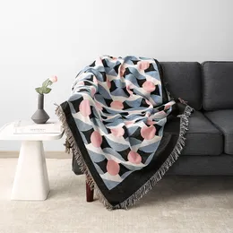 Gy4035 Nordic Throw Blanket Sofacover Hängande Tapestry Bed Plane Travel Couch Kudde Back Handduk 210315