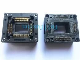 OTQ-80-0.8-03 اختبار ICPLAS IC وحرق في المقبس QFP80 0.8mm الملعب