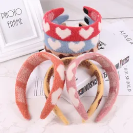 Kadın Polar Bandı Şeker Renk Yumuşak Peluş Kafa Hoop Bezel Hairbands Kürklü Geniş Saç Bandı Saç Aksesuarları