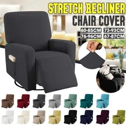 Couch Sofa Cover Washable Removable Recliner Chair Cover Slipcovers Dog Cat Pets Single Seat Mat 211102