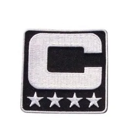 Kapten C Patch grossist-järn eller sy på för Jersey fotboll, baseball. Fotboll, Hockey, Lacrosse, Basket