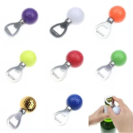 Ball Beer Opener Stainless Steel Golf Ball-Shaped Beer Bottle Opener Creative Novelty Gift For Golf Lover