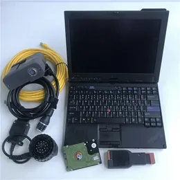 Najnowszy RC ICOM Diag Tool dla BMW ICOM A2 B C Skaner z 1 TB HDD V2021.12 Expert Win-10 zainstalowany w X200T Laptop jest gotowy do pracy