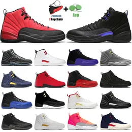 Jumpman 12 12s Basketball Shoes Utility University Gold Twist Dark Concord Cherry Reverse Flu Game Royal mens trainers sports sneakers