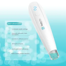 Hydra Pen H2 Hud Microneedle Dermapen Auto Serum Applicator Medical Clinics Dr. Mico Needling Aqua Skin Tool med 50st nålpatroner