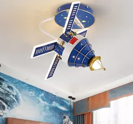 Lampada da soffitto a led satellitare per spazio creativo Decorazione per camera dei bambini personalizzata Apparecchio di illuminazione per telecomando per corridoio per bambini