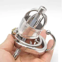 NXY Sex Chastity Devices Small Cage Male Chaste Rostfritt stål och Arch Base Device 1126