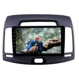 9 tum Android 10.0 GPS Player Car DVD-radio för 2007-2011 HYUNDAI ELANTRA med Bluetooth USB WiFi Music Support CarPlay