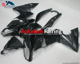 Alla svarta motorcykelmässor för Kawasaki ER-6F Fairing Ninja 2009 2010 2011 650R EX650 650 ER 6F 09 10 11 Motorcykelpaket