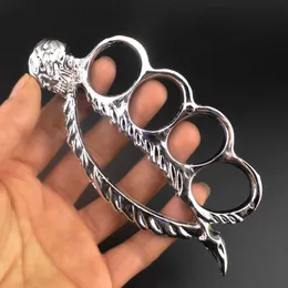 Metal Tiger Finger Four Beauty Ghost Hand Clasp Fist Ring Defense Designers Knuckle Copper Sleeve Brace Nzeu 1 rrdp