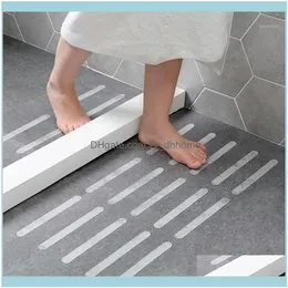 Mats Bathroom Aessories Bath Home & Garden10Pcs Anti-Slip Strips Safety Shower Treads Bathtub Non Stickers Stair Step Anti Slip Tape 7.87Inc