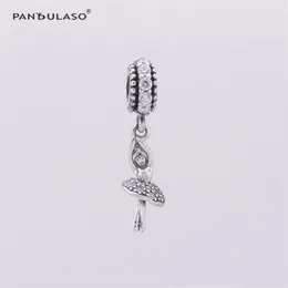 Ballet Girl Dangle Charm 925 Silver Original Beads For Jewelry Making For European Woman Bracelets DIY Sterling Silver Beads Q0531