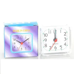 Desktop Alarm Clock Portable Cute Mini Cartoon Multi-function Trip Bed Beep Alarm Clocks Home Decoration