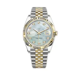 男性の時計reloj de lujo 36/41mmメンズオートマチックウォッチフルステンレス鋼の明るい28/31mm女性時計カップルスタイルのクラシック腕時計
