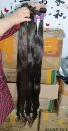 Capelli lunghi di alta qualità 38 40 42 44 pollici Capelli grezzi non trattati vietnamiti 3 pacchi / lotto super tessuto