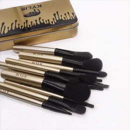 Makeup Smures 12pcs-ky Zestawy kosmetyków podkładowe Zestaw pędzla Make Up Set Brocha de Maquillaje Q240507