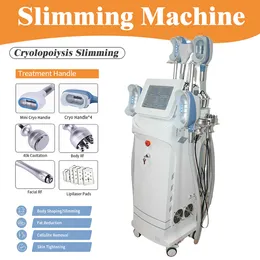 Coolplas 4 Handles Fat Freezing Cryolipolysis Machine Cavitation Lipo Laser Rf Slimming Beauty Equipment