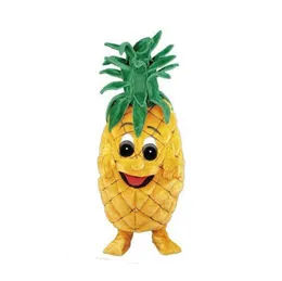 Performance Pineapple Mascot Costume Halloween Christmas Fancy Party Friuts Tecknad karaktär outfit kostym vuxna kvinnor män klär karneval unisex vuxna