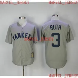 Maglie da baseball da uomo e da donna Youth Babe Ruth cucite personalizza qualsiasi numero di nome maglia XS-5XL