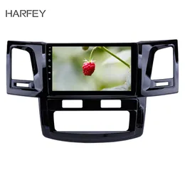 9 "Radyo Android Araba DVD GPS Navi Baş Ünitesi Toyota Fortuner Hilux 2008-2014 Ile Wifi FM Müzik Bluetooth DVR SWC 3G OBD2