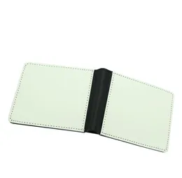 BOOVE BURSIZED WHITE SUBLIMATION財布袋PUレザーブランク財布DIY写真IDカードバッグ父日ギフトSN3169