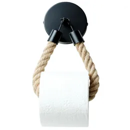 Toilet Paper Holders Creativity Nail-free Sticker Towel Rack Bathroom Wooden Hook Accessories Set Holder