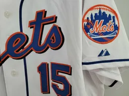 Tanie nowe Carlos Beltran 15 Biały Jersey XS-5XL 6XL Koszulki baseballowe retro