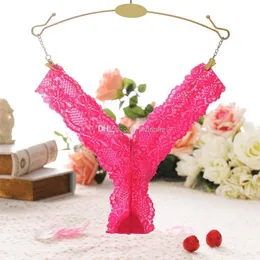 Women One Free Size V shape floral lace panties low rise underwear lingeries women Thongs g strings T Back women clothes will and sandy gift